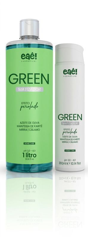 Matizador a base de manteca de karite con oleo de oliva. GREEN.